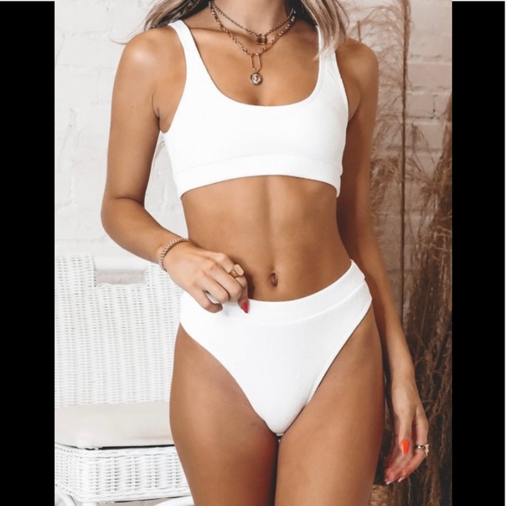 Amazing Lace Salty White Bikini Set